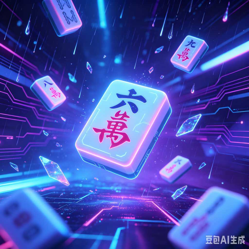 logo engrave mahjong tiles